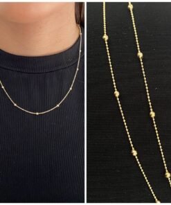 Cadena  en Oro laminado