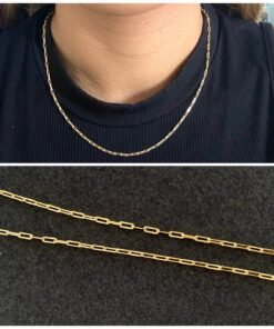 Cadena  en Oro laminado